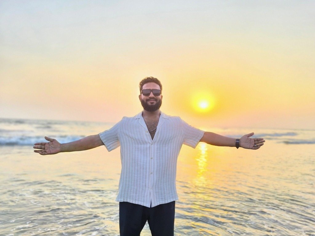 Abdullah Al Mamun at Cox's Bazar Sunset